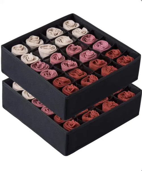 Drawer Organizer Box with 24 Grids (Pack of 1)